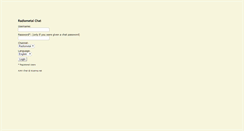 Desktop Screenshot of chat.radiometal.com