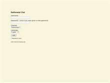 Tablet Screenshot of chat.radiometal.com